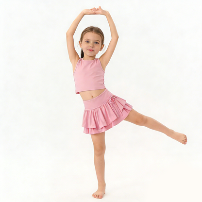 Little Ballerina’s Green Motion Set