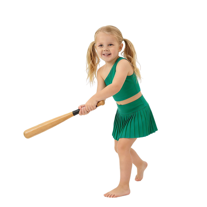 Girls’ Pleated Active Two-Piece Set
