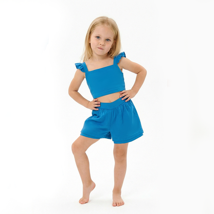 Twirl Ready Shorts & Crop Top Set