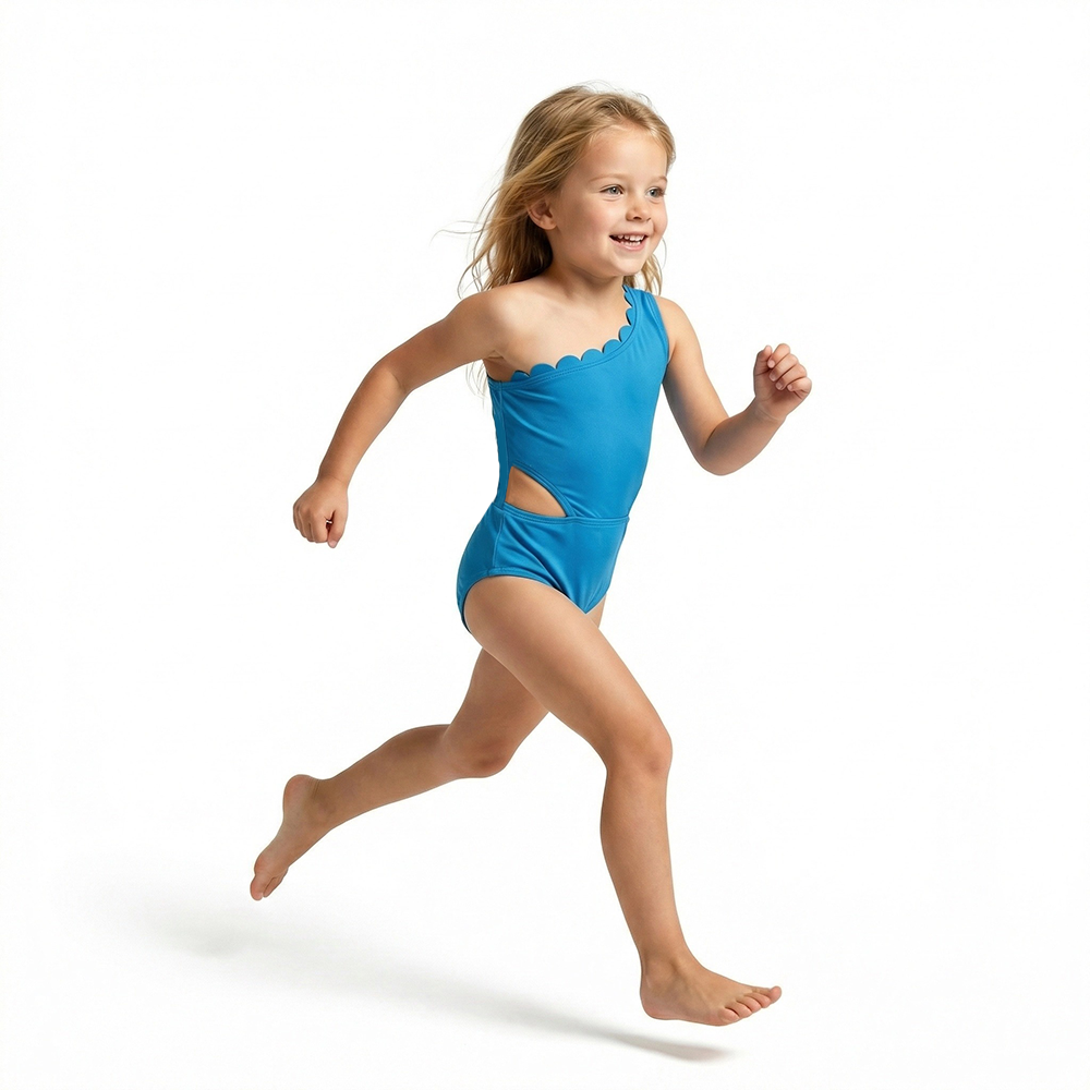 Azure Flow Leotard