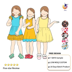 5 Girls' Comfortable Stretchy Yoga Leotard Dress