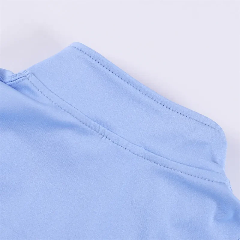 Kid Quick Dry Full Zipper Long Sleeve Yoga Set