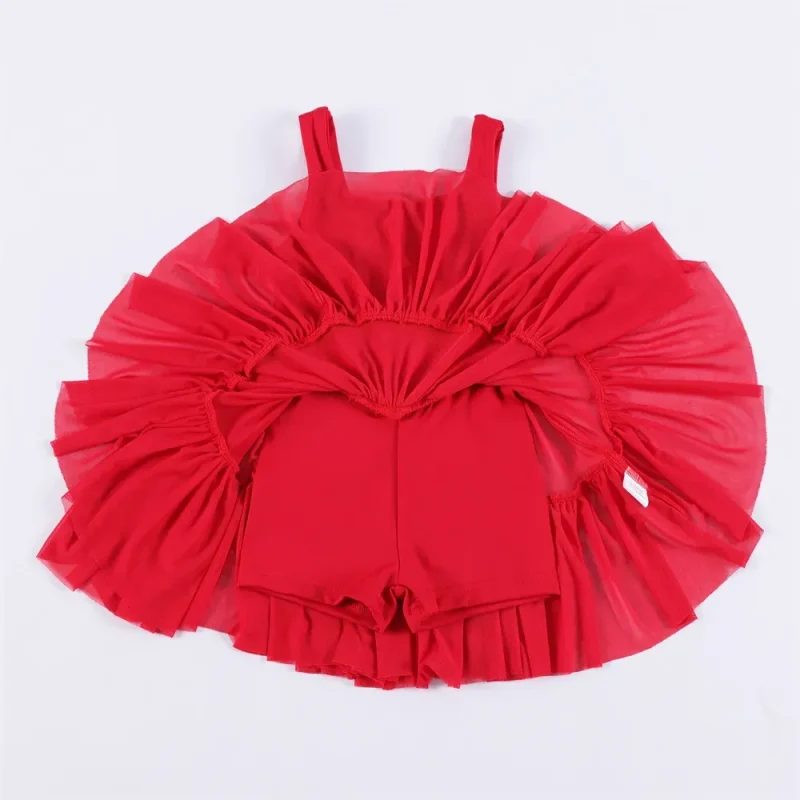 New Design Summer Mesh Tennis Dress for Girls Sports Clothing for Toddler Yoga Baby Girls' Dresses