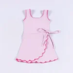 Elegant Yoga Dress for Girls Sleeveless Design Custom