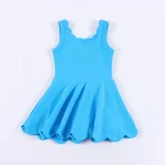 Customizable Girls Yoga Leotard Active Dress