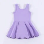 Customizable Girls Yoga Leotard Active Dress
