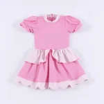 Girls Dress Manufacturer Custom Logo Summer Girls Clothes Girls' Fashion Princess Dress
