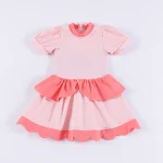 Girls Dress Manufacturer Custom Logo Summer Girls Clothes Girls' Fashion Princess Dress
