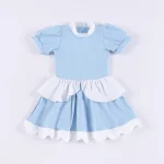 Girls Dress Manufacturer Custom Logo Summer Girls Clothes Girls' Fashion Princess Dress
