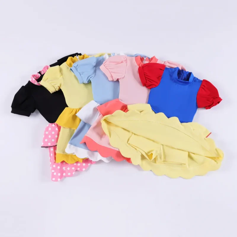Girls Dress Manufacturer Custom Logo Summer Girls Clothes Girls' Fashion Princess Dress