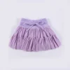 Kids Customizable Breathable Mesh Yoga Dress Stretch Tulle Skirt with Shorts