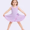Elegant Yoga Dress for Girls Sleeveless Design Custom