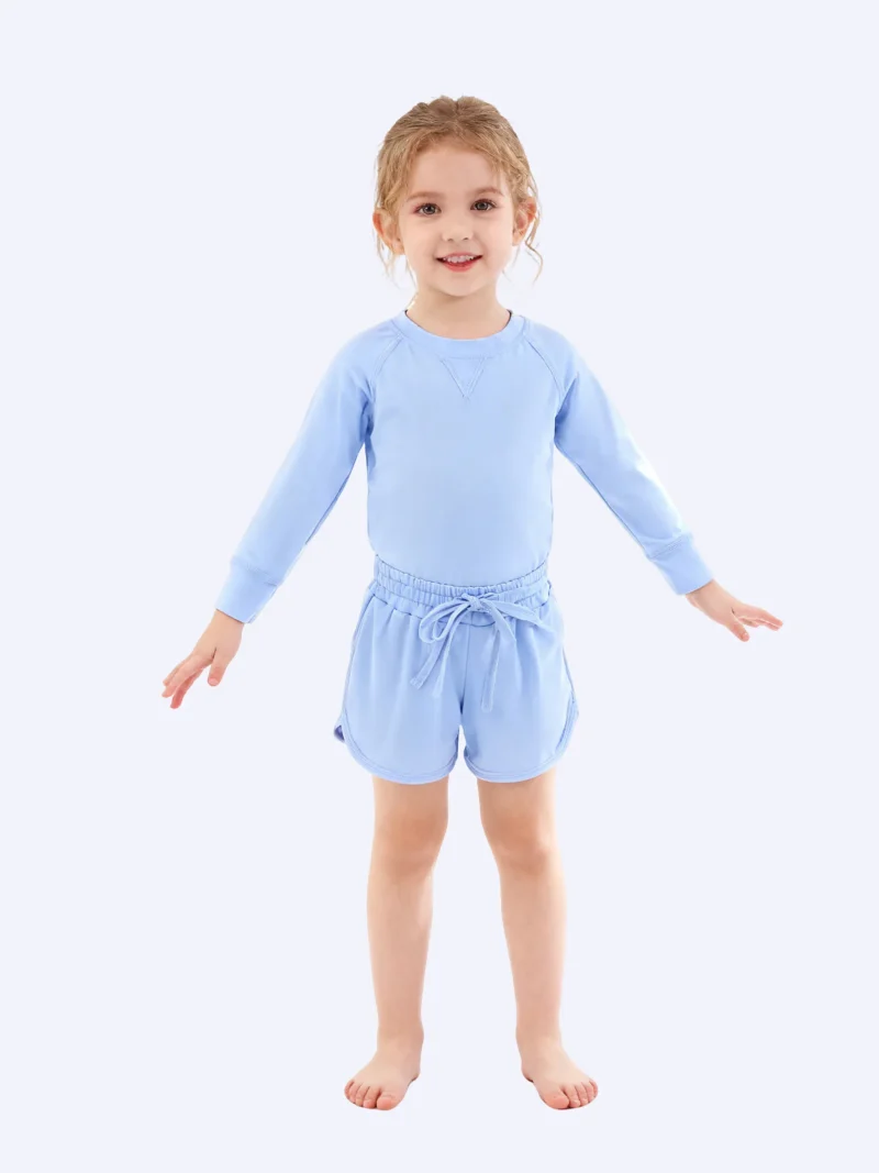 high elasticity kids yoga 2-piece set