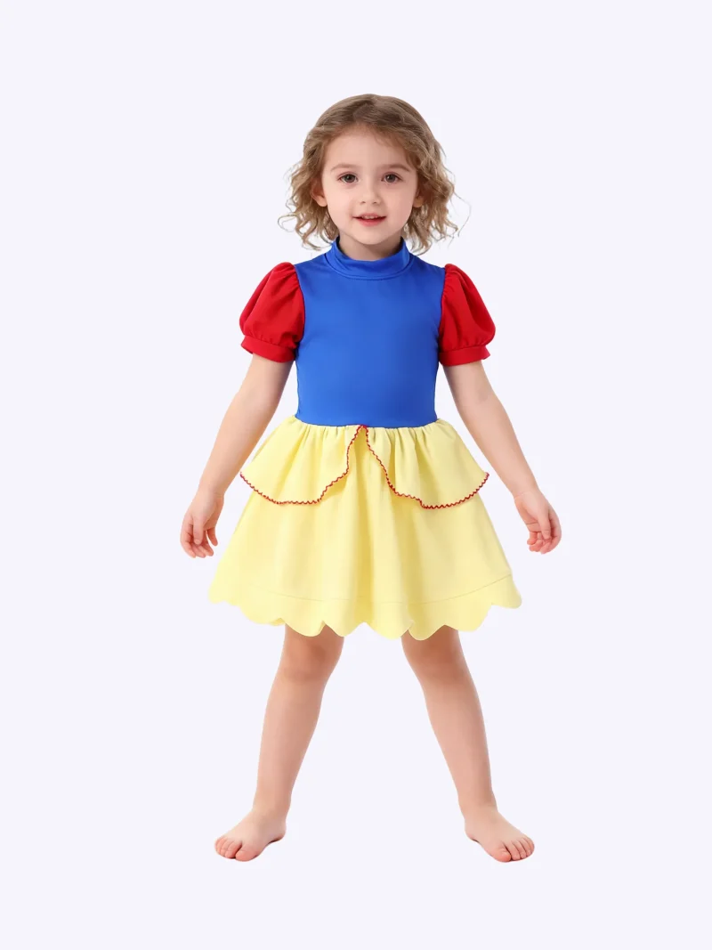 Girls Dress Manufacturer Custom Logo Summer Girls Clothes Girls' Fashion Princess Dress